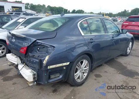 2012 Infiniti G37 Journey z USA, uszkodzony, nr VIN JN1CV6AP1CM936173